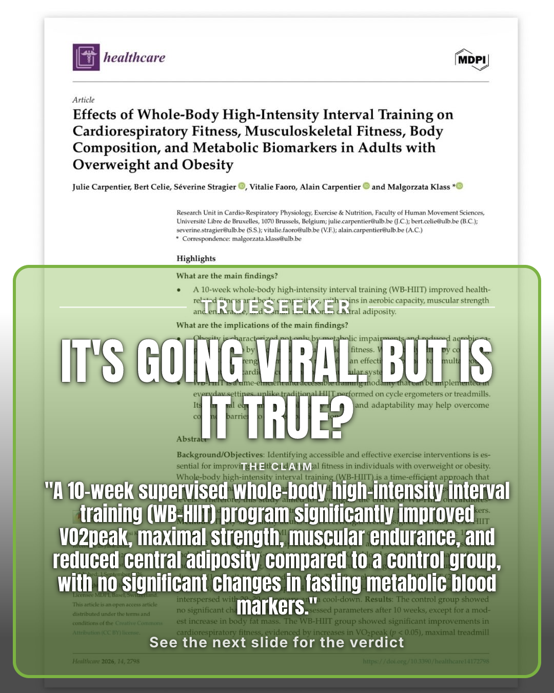 Fact-check card, verdict Mostly accurate