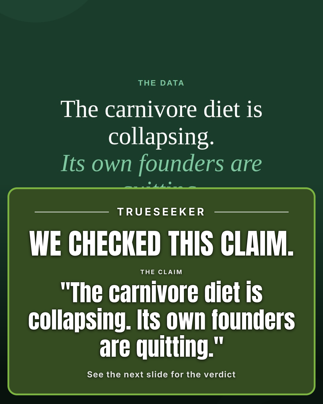 Fact-check card, verdict Mostly accurate