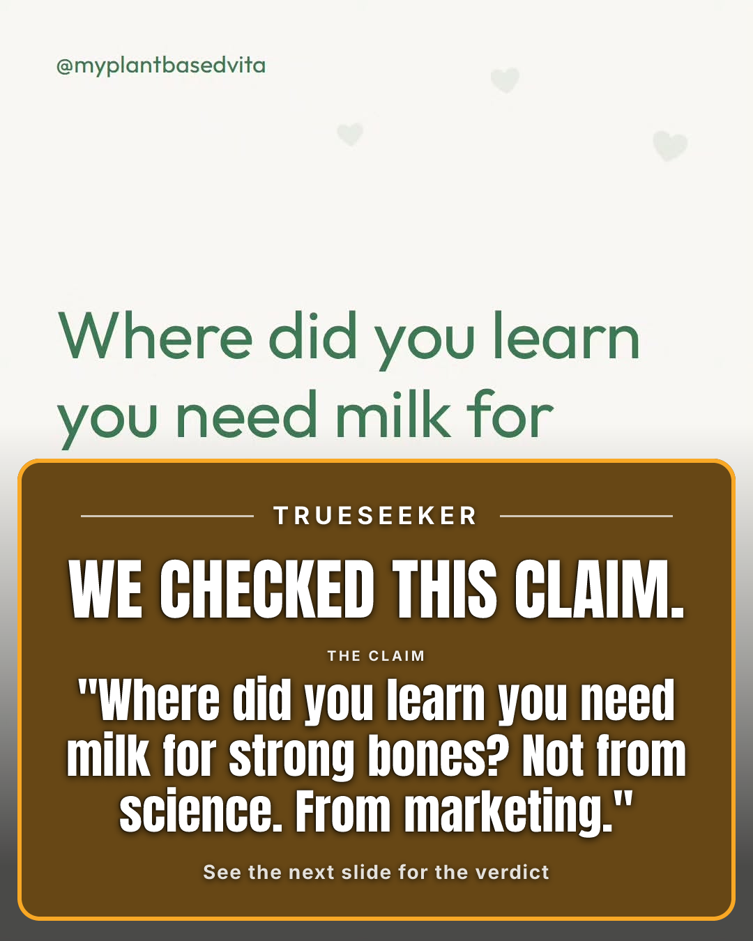 Fact-check card, verdict Partially accurate but misleading