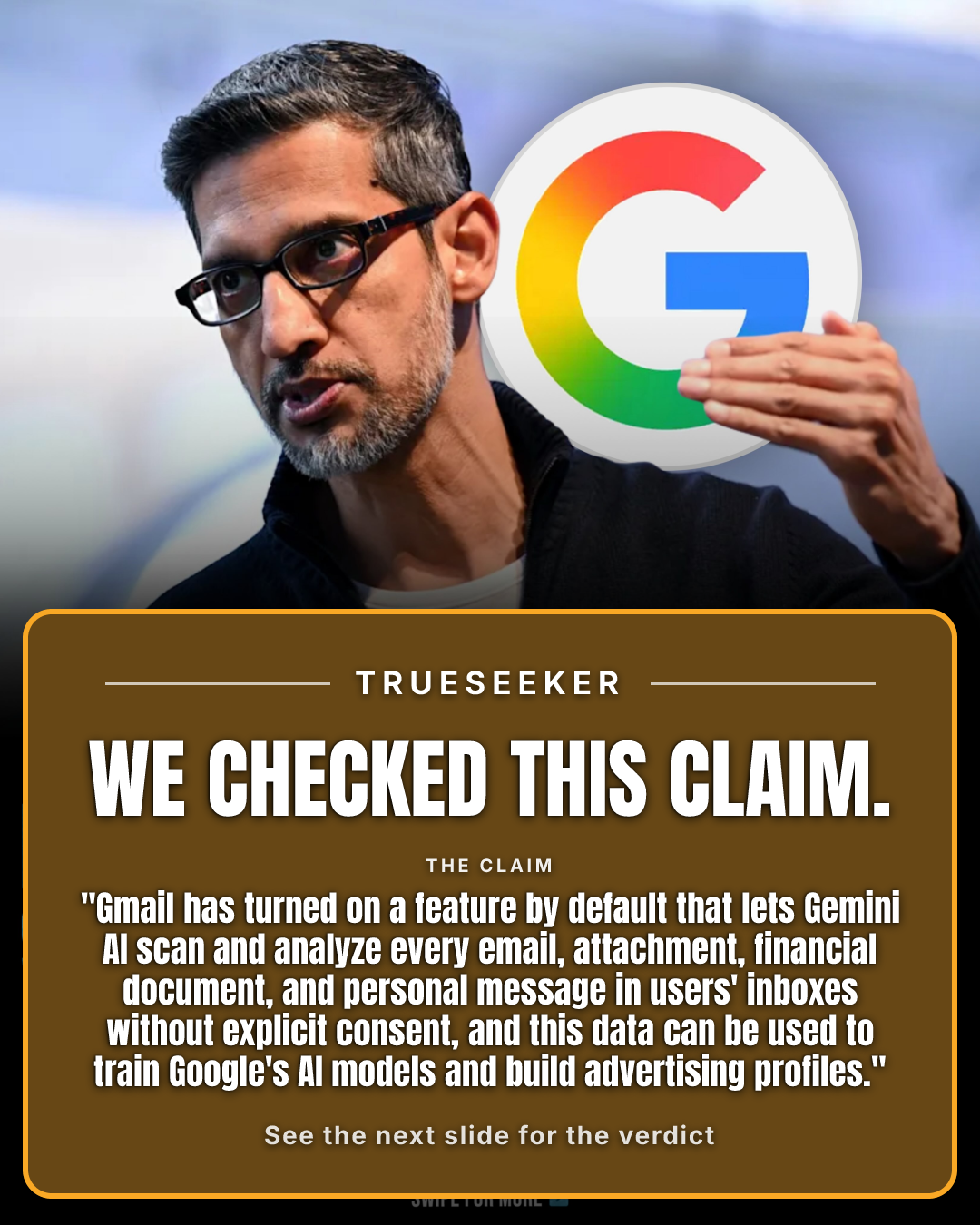 Fact-check card, verdict Partially accurate but misleading