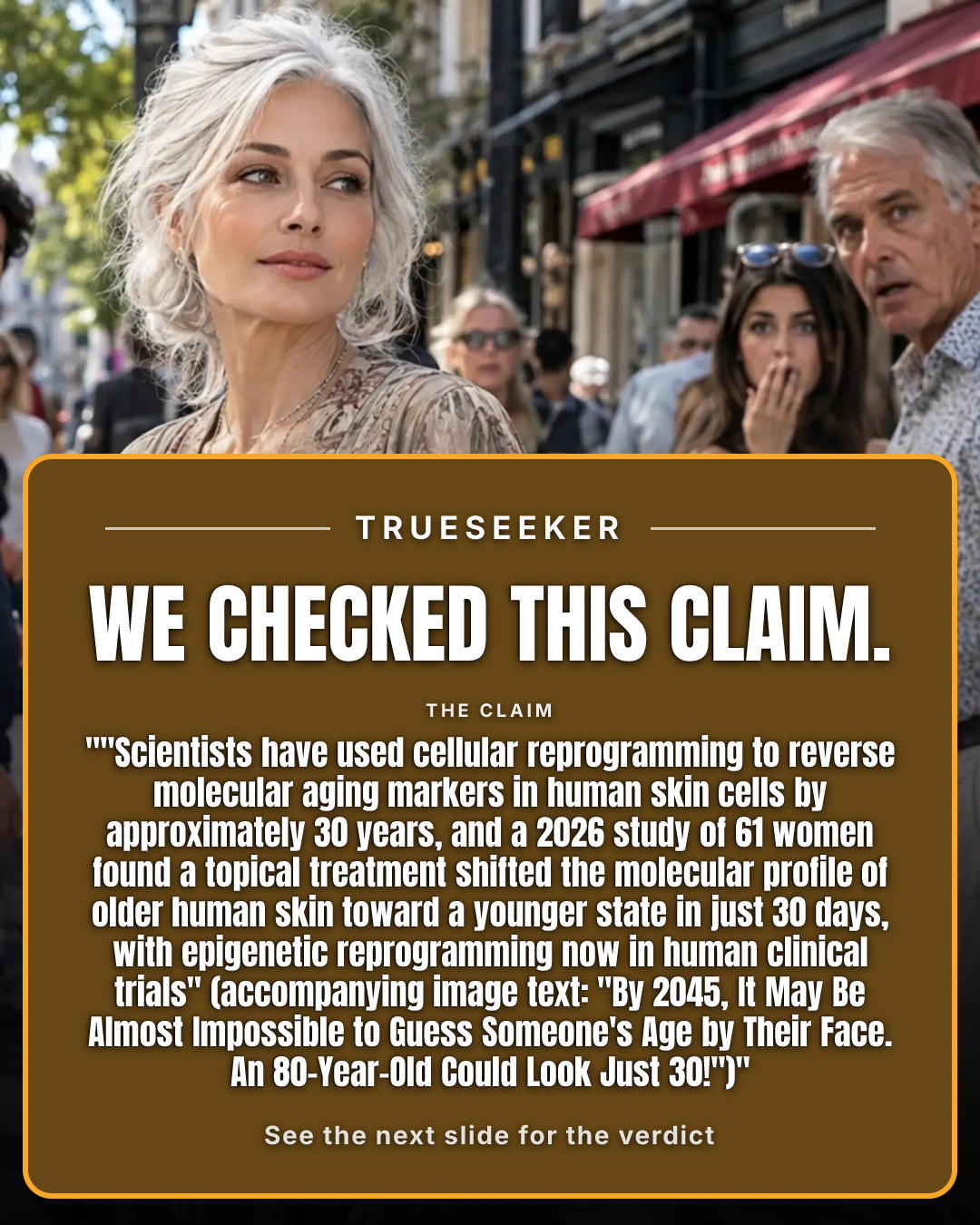 Fact-check card, verdict Partially accurate but misleading