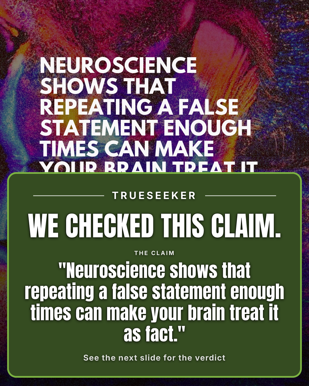 Fact-check card, verdict Mostly accurate