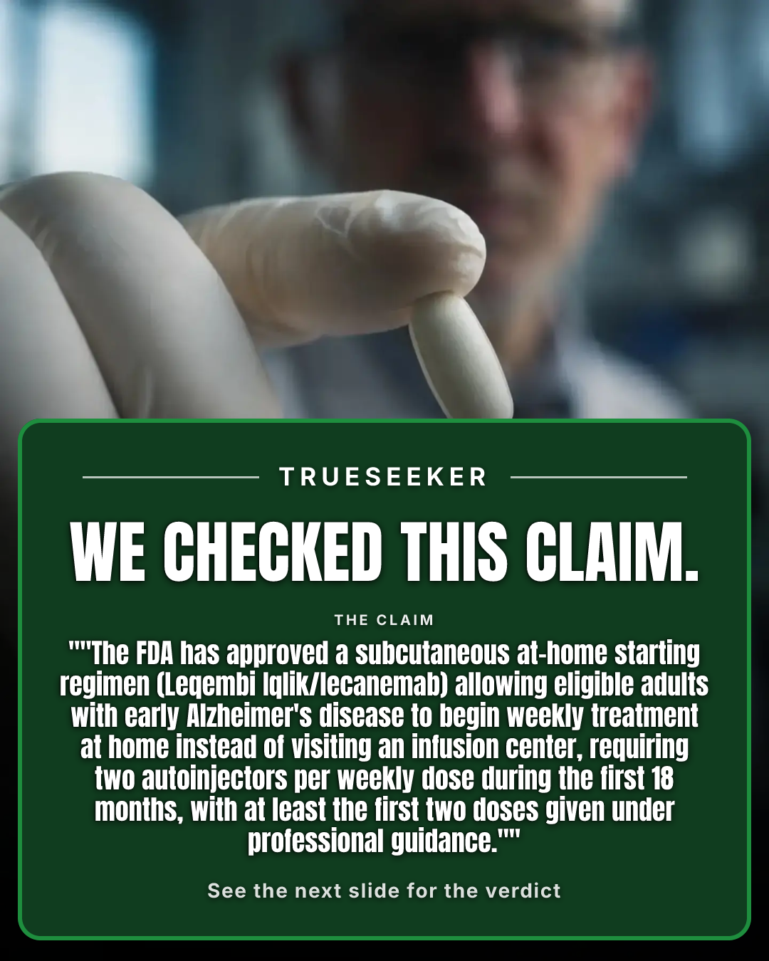 Fact-check card, verdict Accurate