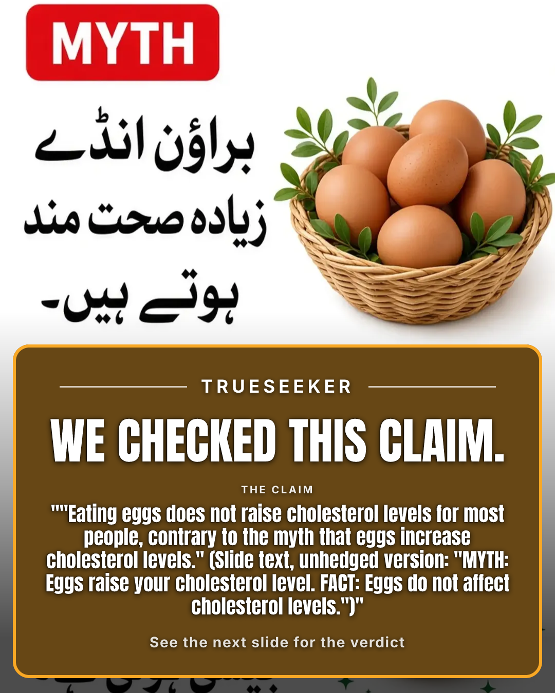 Fact-check card, verdict Partially accurate but misleading