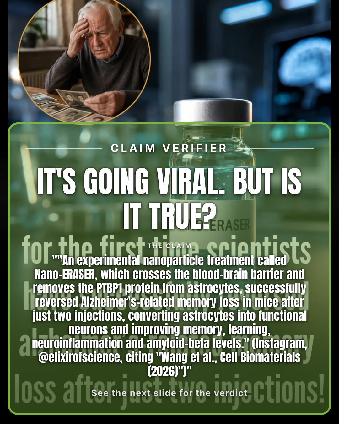 Fact-check card, verdict Mostly accurate