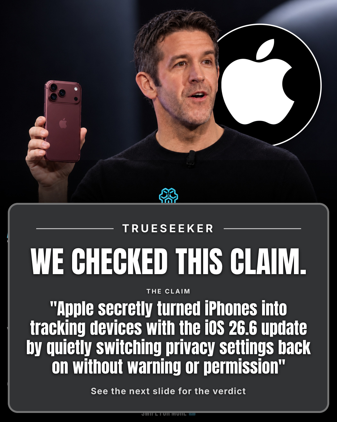 Fact-check card, verdict Unverified